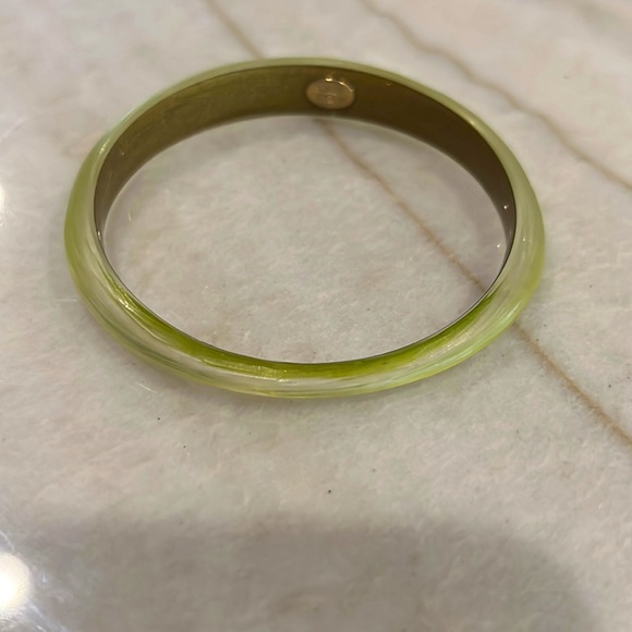 COPY - Alexis Bittar green lucite bracelets. - Picture 5 of 5